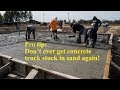 How to pour a flat concrete slab - Texas Barndominiums Episode 14