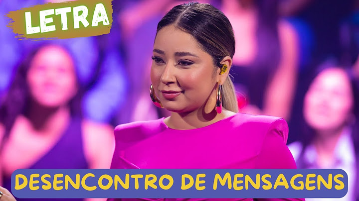 Marília Tavares - Desencontro de Mensagens (LETRA)