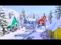 Winter Village ☃️🌲 | The Sims 4 | Speed Build with Ambient Sound | No CC