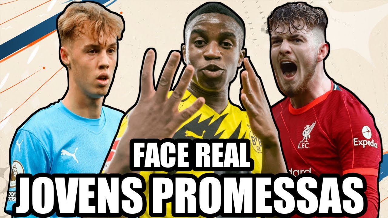 Promessas do FIFA 23 (Face Real) ✔️💎 #fifa23 #careermode #fifaut #for