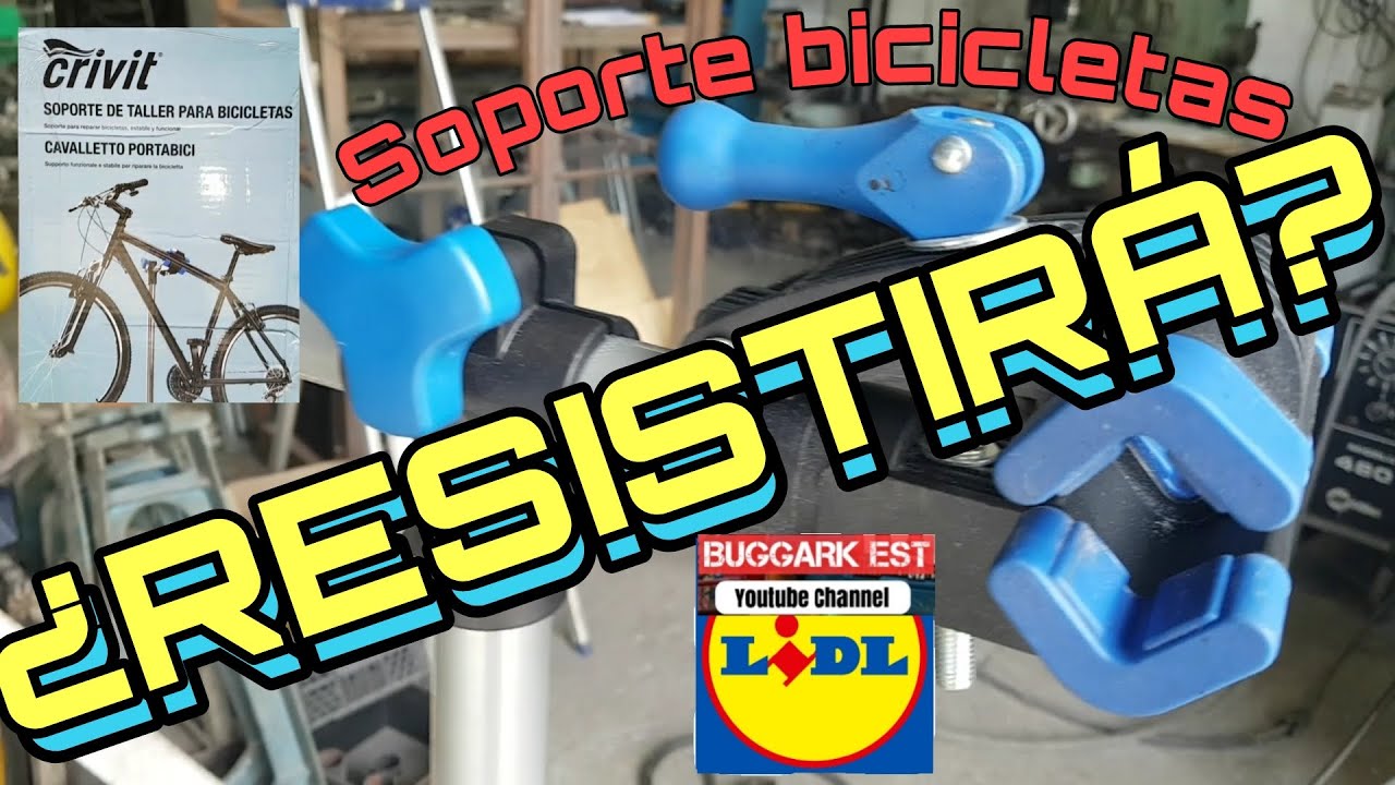 SOPORTE PARA BICICLETAS LIDL Y REPARACIÓN EN CHASIS DE ALUMINIO. YouTube