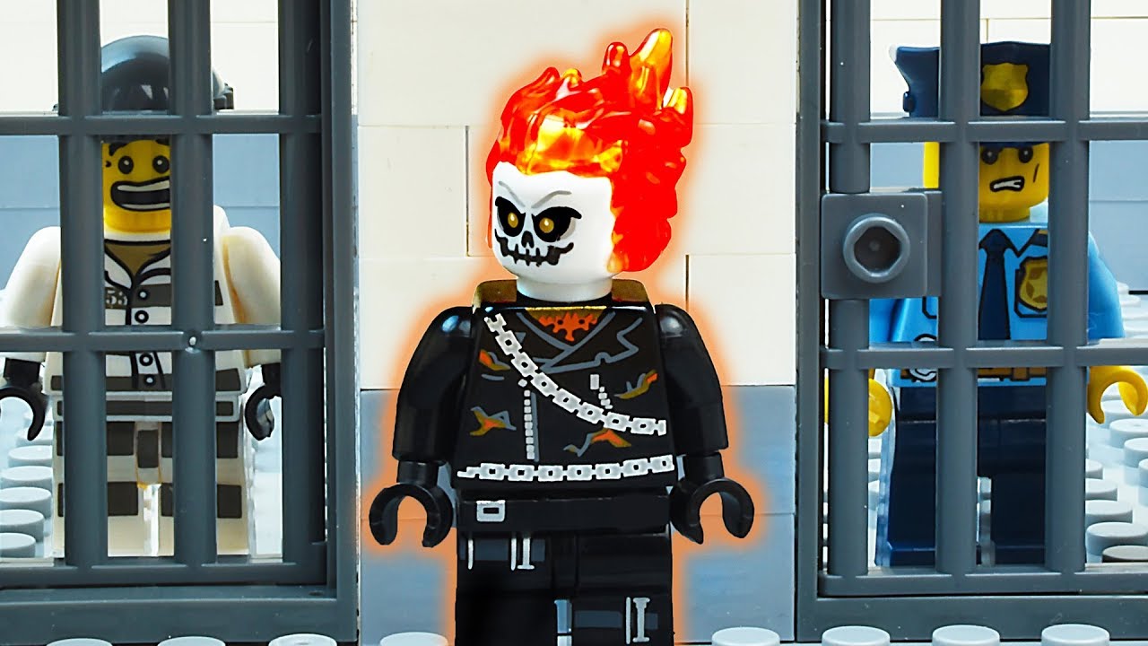 Prisoner Ghost Rider LEGO Ghost Rider Prison Break - YouTube
