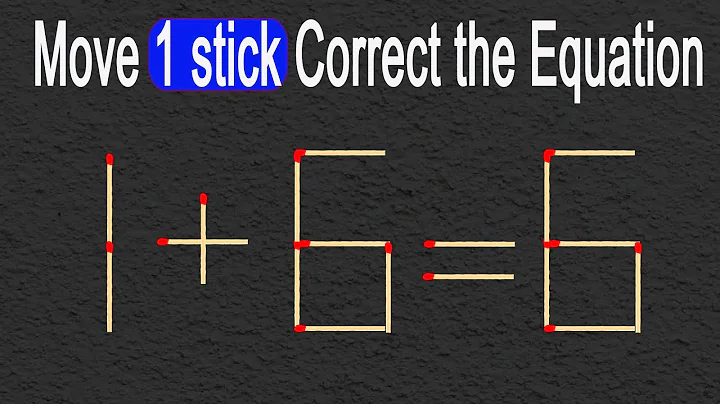 Move 1 matchstick to make the equation correct #matchstick  #matchstickpuzzle #mathtricks #puzzles