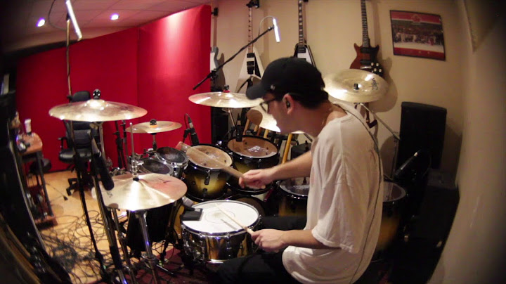 Intentions Drums version - Drums performance video thumbnail