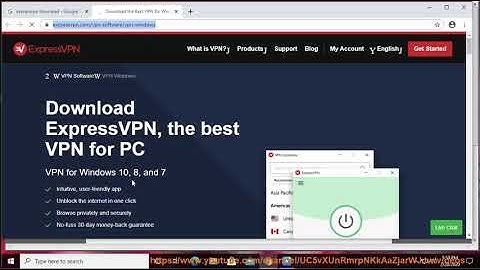 Download & install ExpressVPN on Windows 11/10/8/7 (2024 Updated)