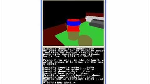 3d platformer engine - NDS port (libnds)