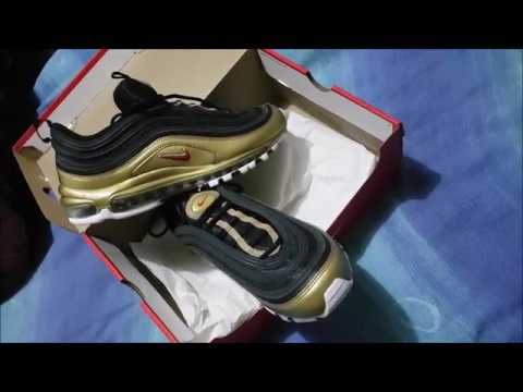 air max 97 qs black gold