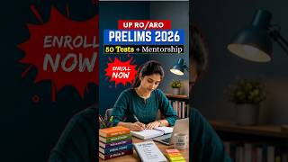 UP RO/ARO Prelims 2026 50 Tests