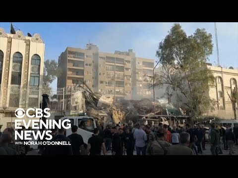 Israeli airstrike hits Iranian embassy in Damascus, Syria