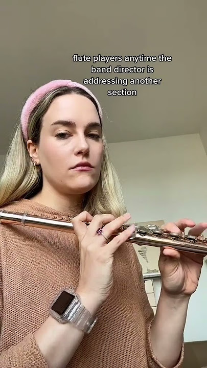 all flute players do this (and if you don't you're lying)