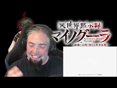 Apocalypse Bringer Mynoghra Opening Ending Reaction