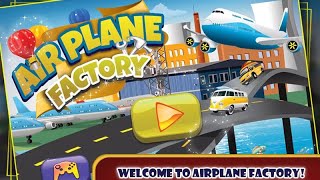Airplane Factory – Mechanic  Fun Studio Android İos Free Game GAMEPLAY VİDEO screenshot 2