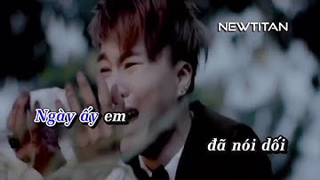 Ngày Trái Tim Khóc - Cao Tùng Anh Karaoke Beat