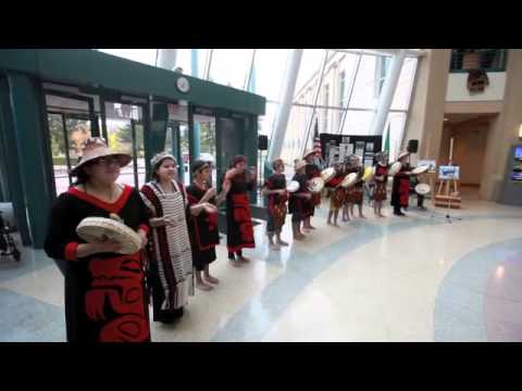 Wa He Lut Indian Dancing Turtles perform at Labor & Industries agency