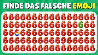 Finde das FALSCHE Emoji 🍊🔢🍔 Zahlen-FRÜCHTE-Edition️ | Quiz Biene screenshot 5