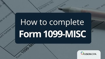 How to Complete Form 1099 MISC | Independent Contractors Tax Tutorial
