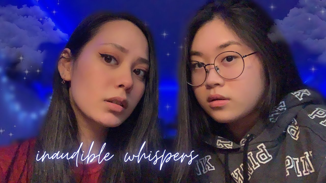 ASMR TWIN INAUDIBLE WHISPERING FOR 30 MINUTES (with Bubbly Mina ASMR) 🥴💞