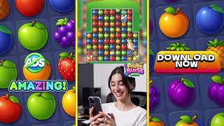Play Fruity Burst Match Now – Fun Fruit Puzzle Adventure screenshot 5