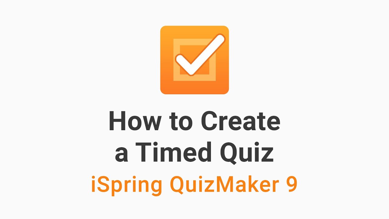 How To Create A Timed Quiz