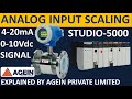 Analog Input Scaling – FBD in Studio5000 | LIVE Allen-Bradley PLC/DCS Tutorial