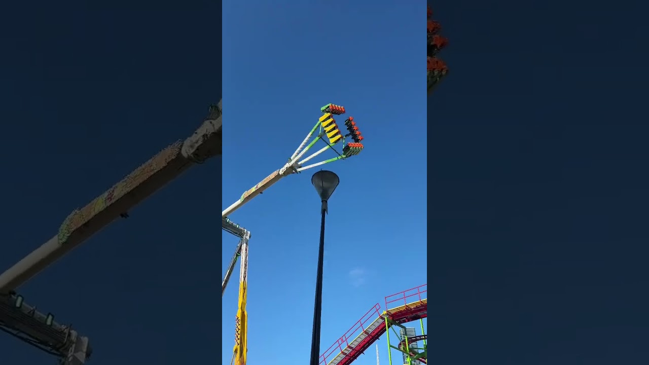 The Beast swinging 45M over Moomba 2023 