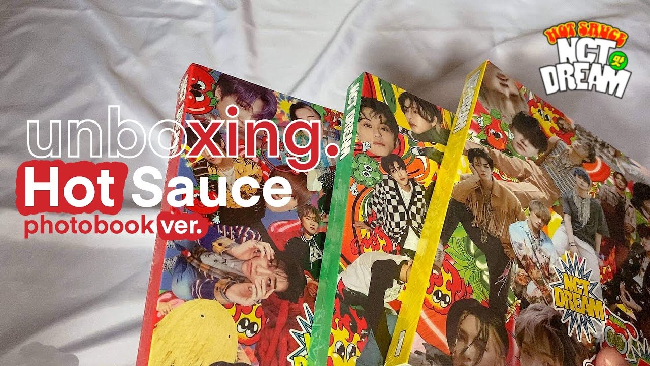 unboxing📦🌶⌇ บั้มเต็มน้องดรีม hot sauce🔥 photobook ver.📕 YouTube