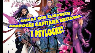 Y tu sabes quien es Elizabeth Braddock