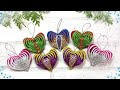 ❤ Сердечко из фоамирана, сувенир ❤ новогодние игрушки 🎄 diy christmas ornaments foam heart