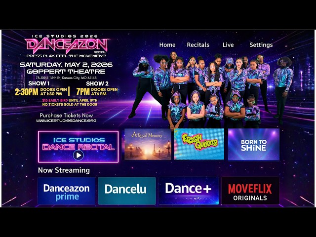 Our dancers have been working ALL season for this moment. 💜

Now it’s time to hit the stage.

🎬 DANCEAZON 2026
📅 Satu