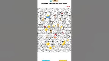 Annoying puzzle level 66. Menemukan 20 anjing berbeda dalam gambar🐶 #game #games #gaming #puzzle
