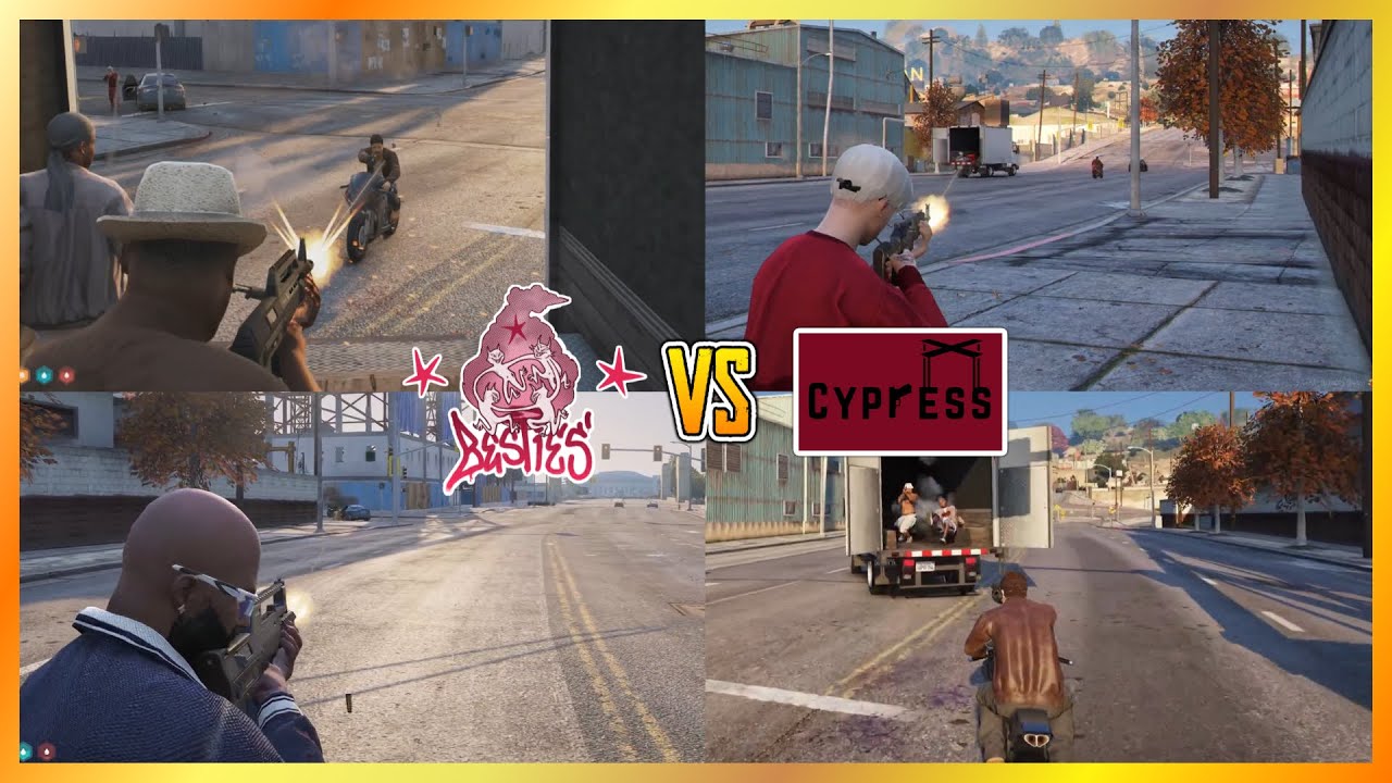 Лучшие друзья подъехали к Cypress Block, но потом случилось это... | NoPixel 4.0 GTA RP