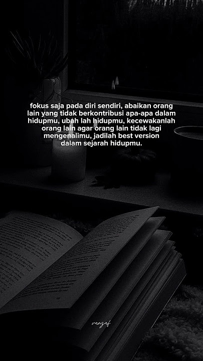 FOKUS PADA DIRI SENDIRI || #motivation #selfimprovement #storykatakata #shortyoutubevideo