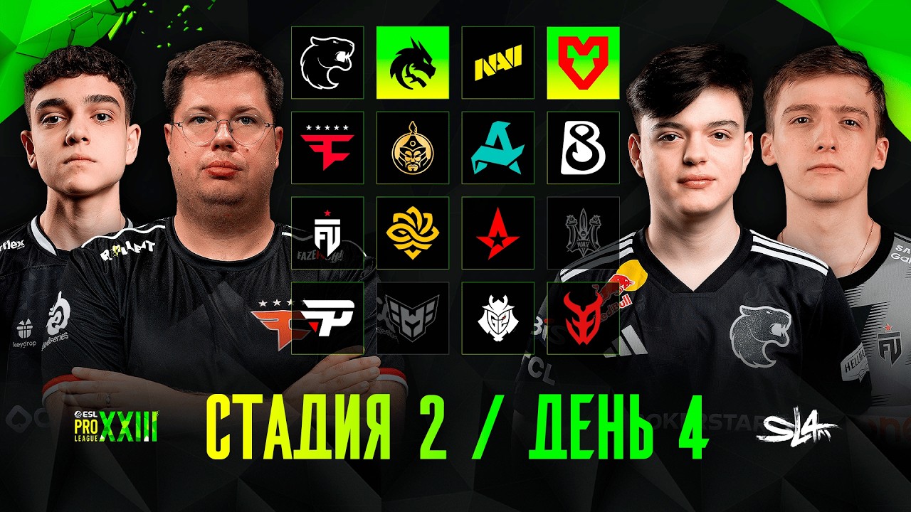 (RU) FUT vs B8 | BO3 | ESL Pro League Season 23 Stage 2 | Day 9