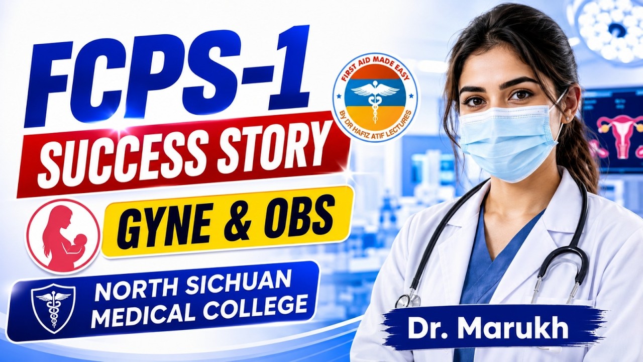 🏆 FCPS-1 SUCCESS STORY | Dr. Marukh | Gyne & Obs | North Sichuan Medical College | Dr Hafiz Atif