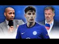 Thierry henry and jamie carragher on kai havertz