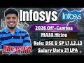 😱Infosys Finally 2026 MASS Hiring | Infosys Off-Campus Mass Hiring 2026 | BE BTECH ME MTECH MCA MSC
