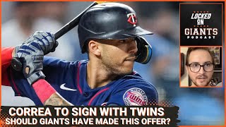 Carlos Correa to leave Twins, join San Francisco Giants