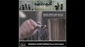 OPTIBUILD Universal Socket Wrench Power Drill Adapter