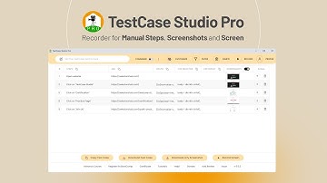 Introducing: TestCase Studio Pro | A Smart Recorder for Manual Steps, Screenshots & Screen Recording