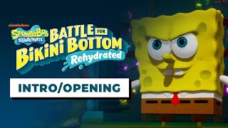 Spongebob Squarepants Battle For Bikini Bottom - Rehydrated - Introopening Cutscene