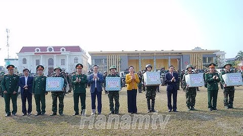 Lãnh đạo tỉnh thăm, chúc Tết các đơn vị trực Tết Nguyên đán Ất Tỵ 2025 | Hà Nam TV
