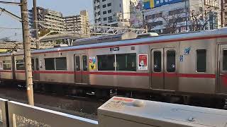 名鉄3300系3310F+3308F金山発車