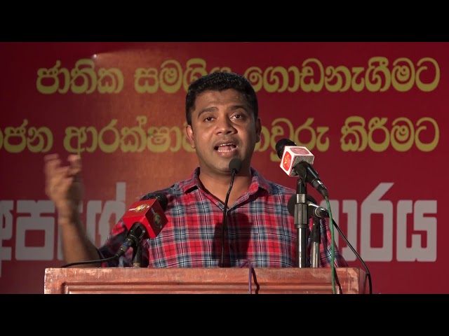 Nalinda Jayatissa Speaks at Kalutara