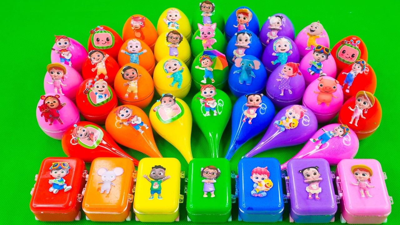 Cocomelon Mixing ASMR: Finding Hidden JJ, TomTom, YoYo, Cody & More Fun Moments 💖