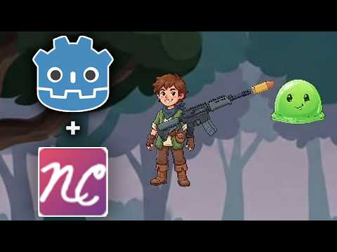 I Made a FULL Godot Game With Art Powered by AI (NightCafe)