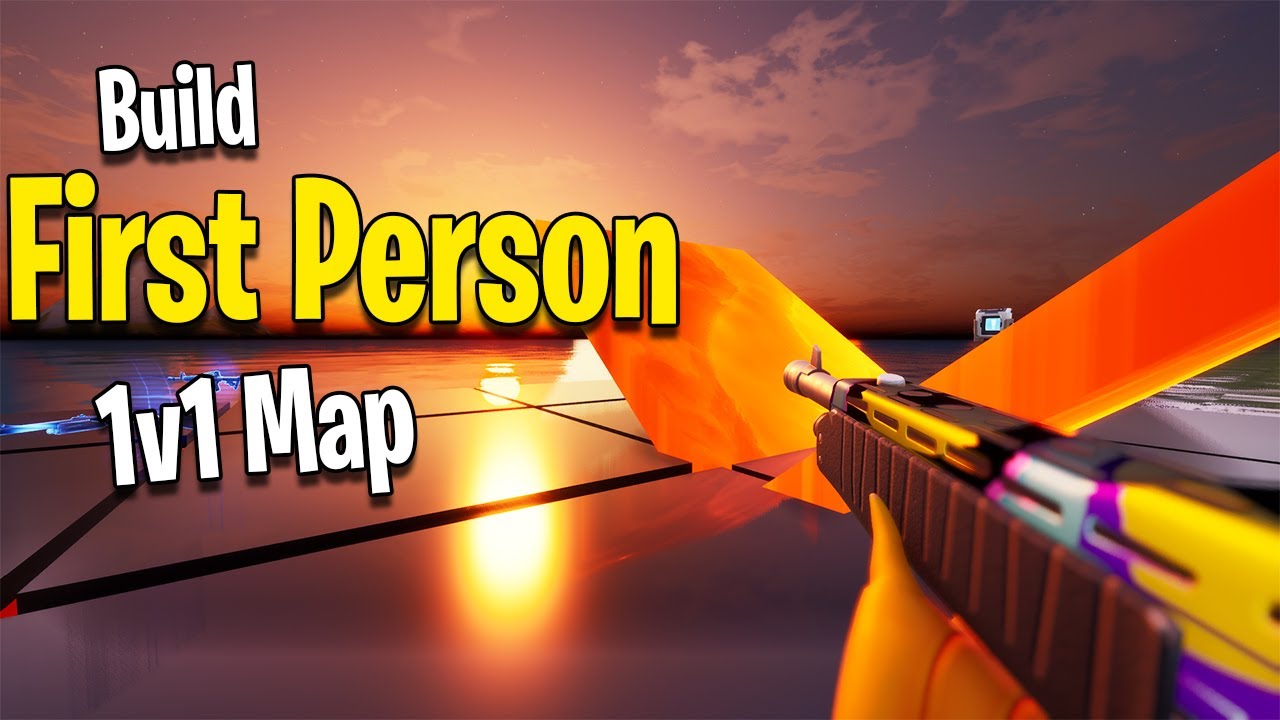 First Person Fortnite Map 1v1 How To Build First Person Mode 1v1 Map In Fortnite Fortnite Creative Tutorial Youtube