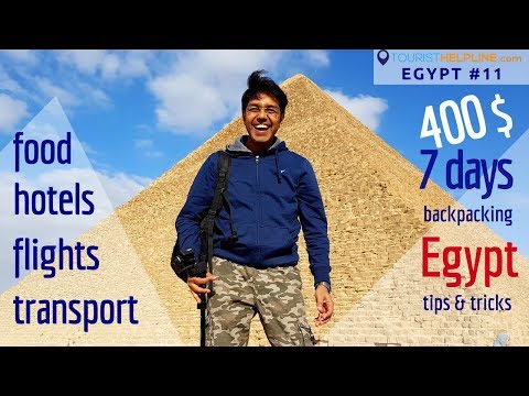 Travelling Egypt in 27,000 Rupees | How to get Egypt's Visa and cheap flights?