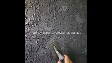 Create texture wall with MacoAvell Vellcco Stucco and clear coat