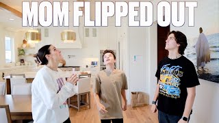 FLIPPING A COIN TO DECIDE IF HE SHAVES HIS HEAD | MOM SAID IT WOULD NEVER HAPPEN