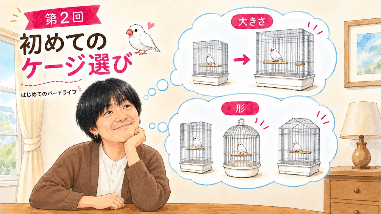 Choosing Your First Bird Cage [Bird Life for Beginners Part 2